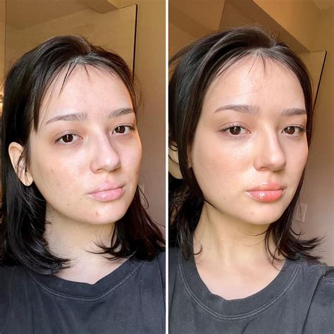 No makeup vs makeup : r/kazumixxx